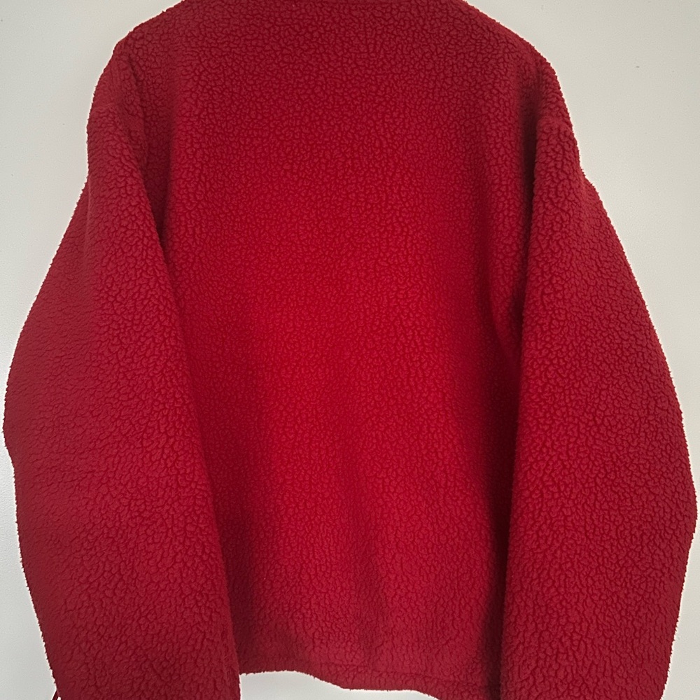 Supreme Polartec Shearling pullover Reversible Re… - image 2